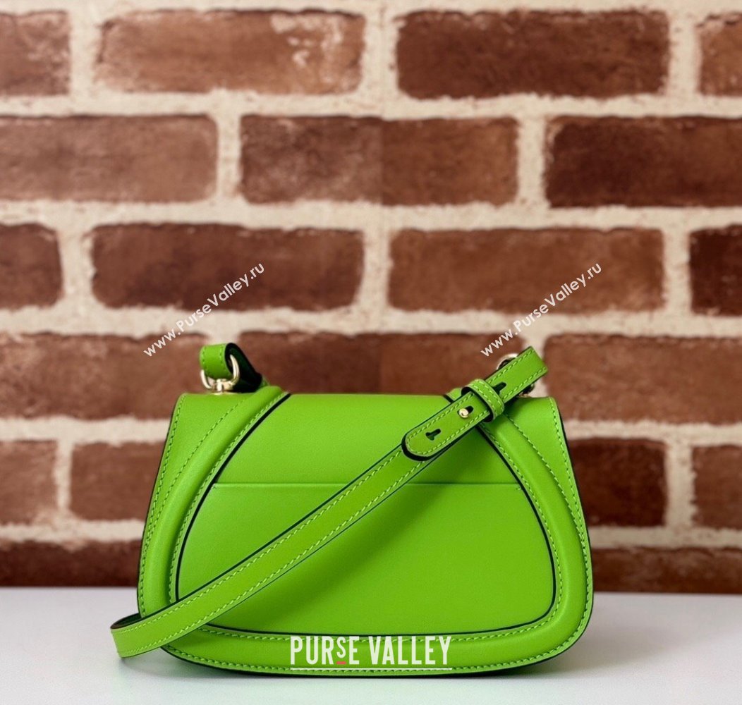 Gucci Blondie Mini Shoulder bag in Smooth Leather 815700 Melinda Green 2024 (DLH-241211157)