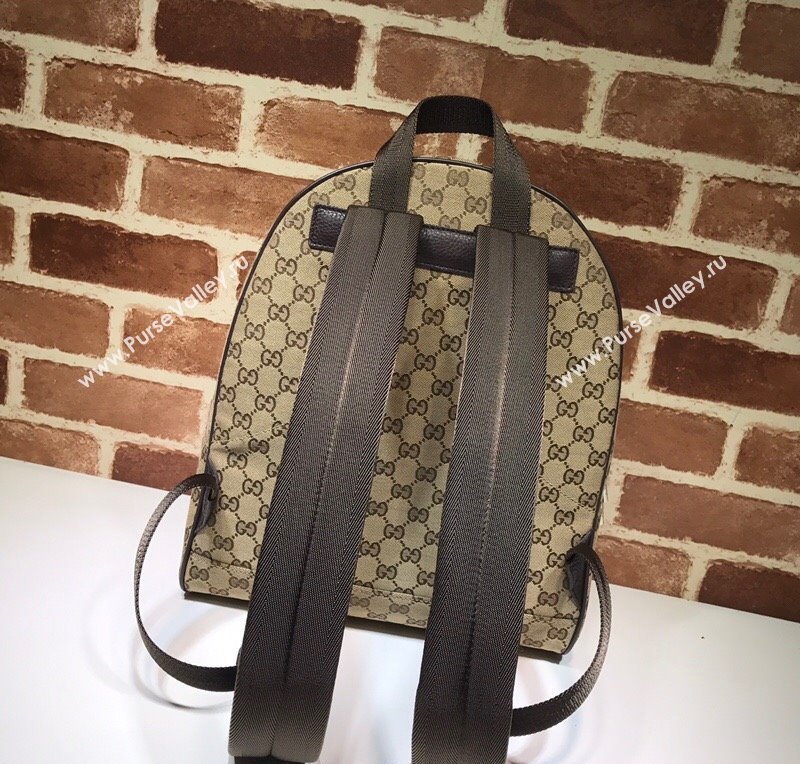 Gucci GG Canvas Backpack Bag Beige 2025 449906 (DLH-250117106)