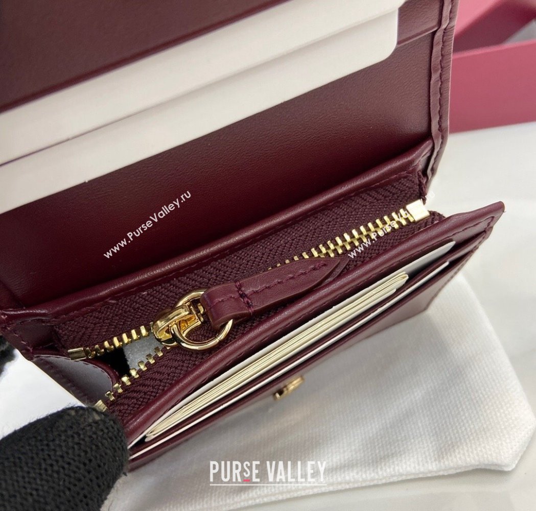 Gucci GG Canvas Mini Compact Wallet with Owl Detail 2025 818767 (XLU-250117030)