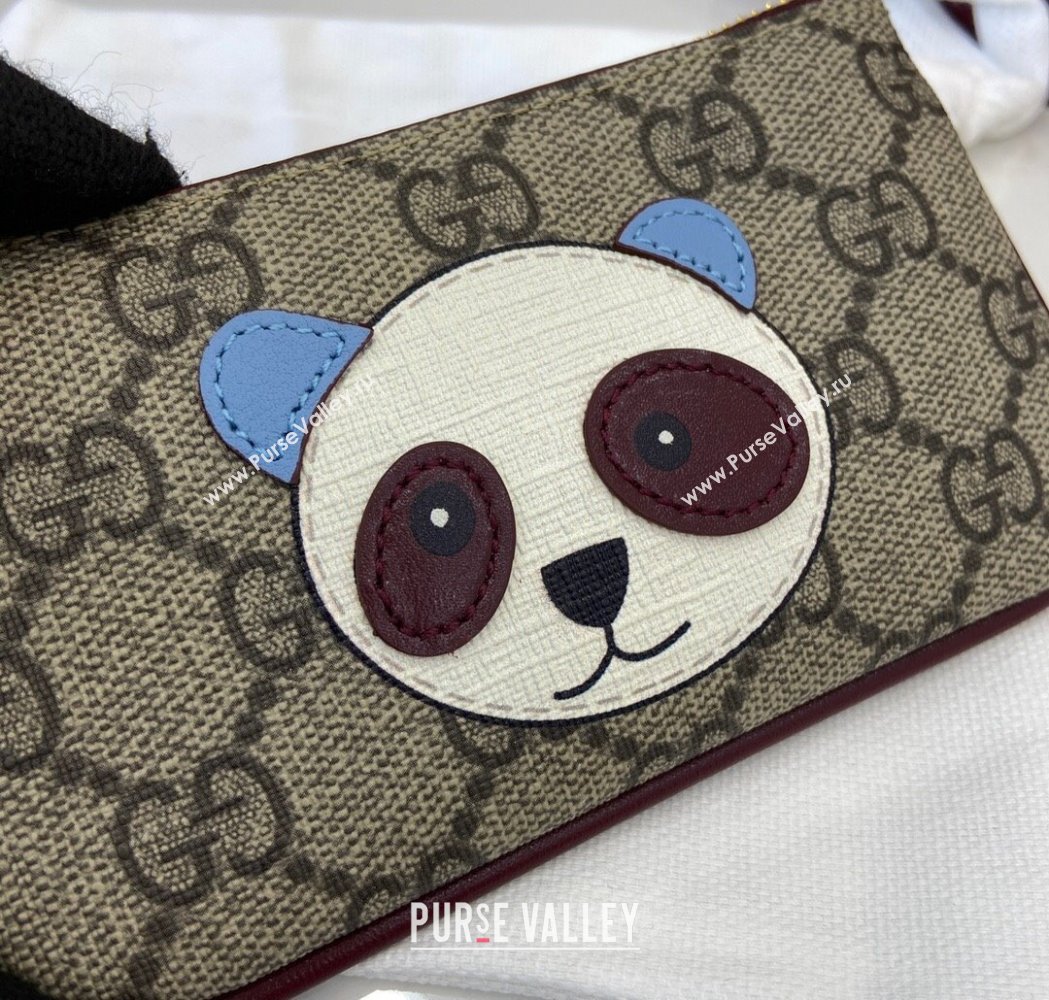 Gucci GG Canvas Key Case with Panda Detail 2025 818768 (XLU-250117033)