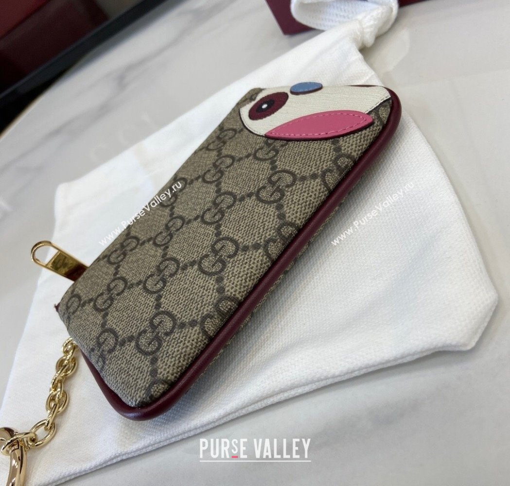 Gucci GG Canvas Key Case with Owl Detail 2025 818768 (XLU-250117034)