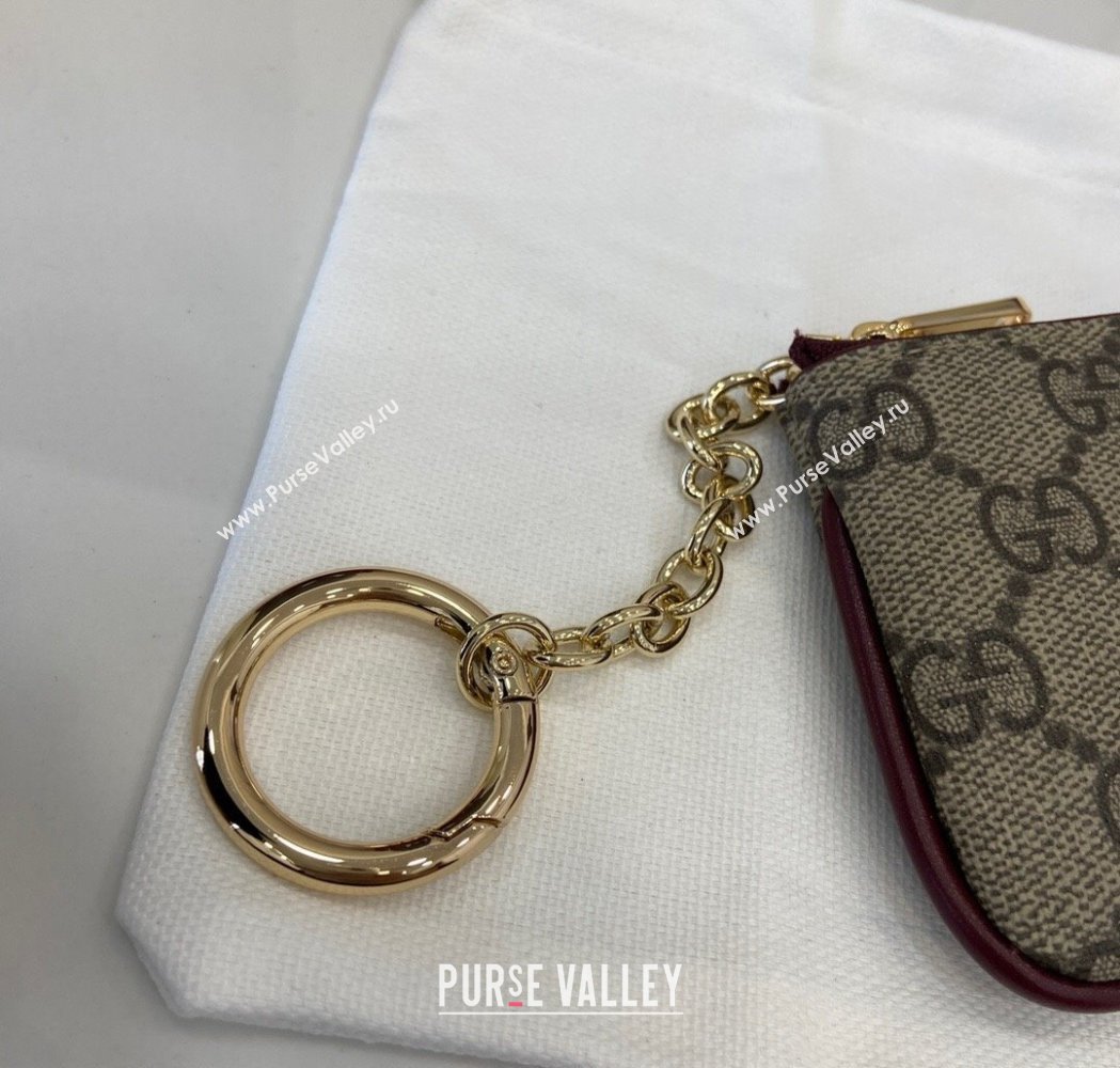 Gucci GG Canvas Key Case with Owl Detail 2025 818768 (XLU-250117034)