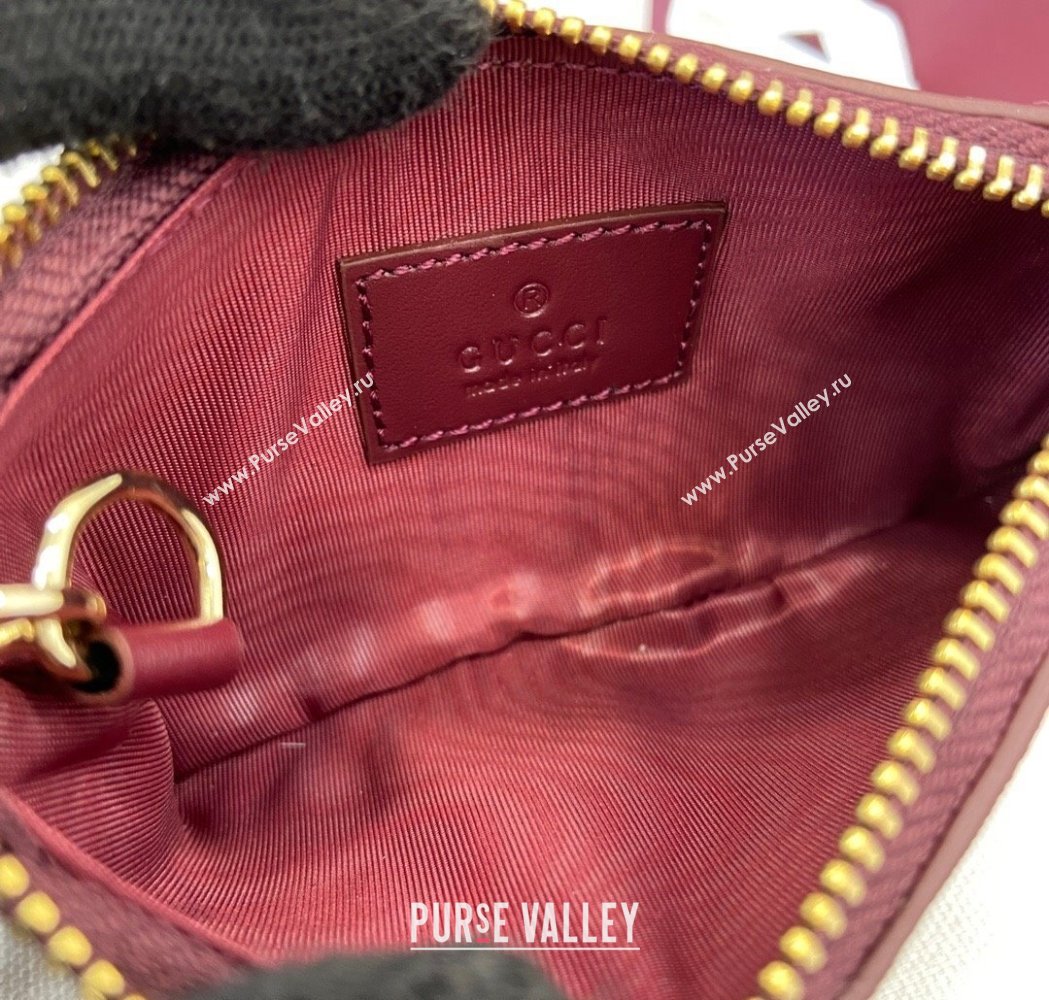 Gucci GG Canvas Key Case with Owl Detail 2025 818768 (XLU-250117034)