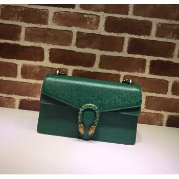 Gucci Dionysus Leather Shoulder Bag in Grained Leather 400249 Green 2025 (DLH-250210097)