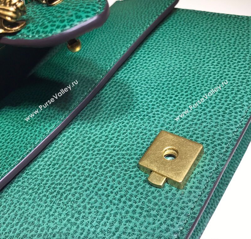 Gucci Dionysus Leather Shoulder Bag in Grained Leather 400249 Green 2025 (DLH-250210097)