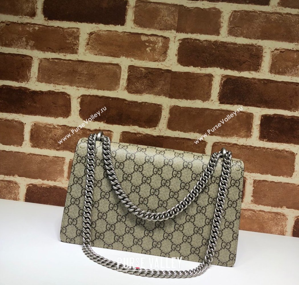 Gucci Dionysus Shoulder Bag in GG Canvas 400249 Beige/Khaki 2025 (DLH-250210100)