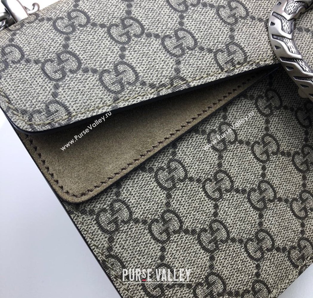 Gucci Dionysus Shoulder Bag in GG Canvas 400249 Beige/Khaki 2025 (DLH-250210100)