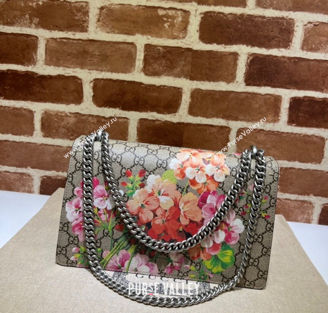 Gucci Dionysus Shoulder Bag in GG Canvas with Flora 400249 2025 (DLH-250210102)