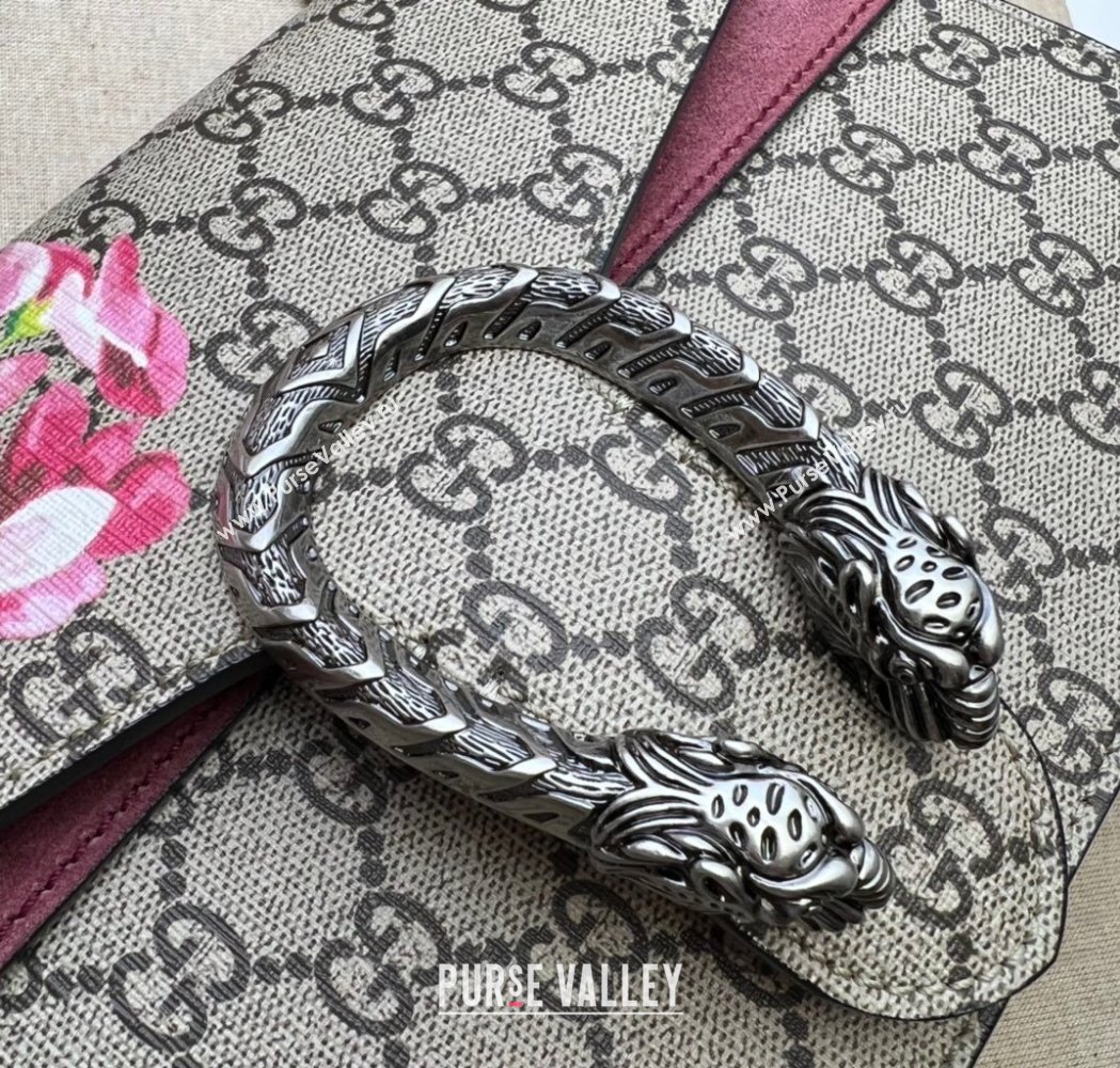 Gucci Dionysus Shoulder Bag in GG Canvas with Flora 400249 2025 (DLH-250210102)
