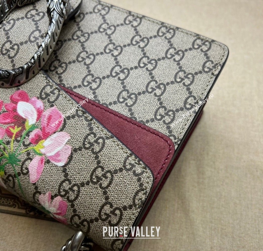 Gucci Dionysus Shoulder Bag in GG Canvas with Flora 400249 2025 (DLH-250210102)
