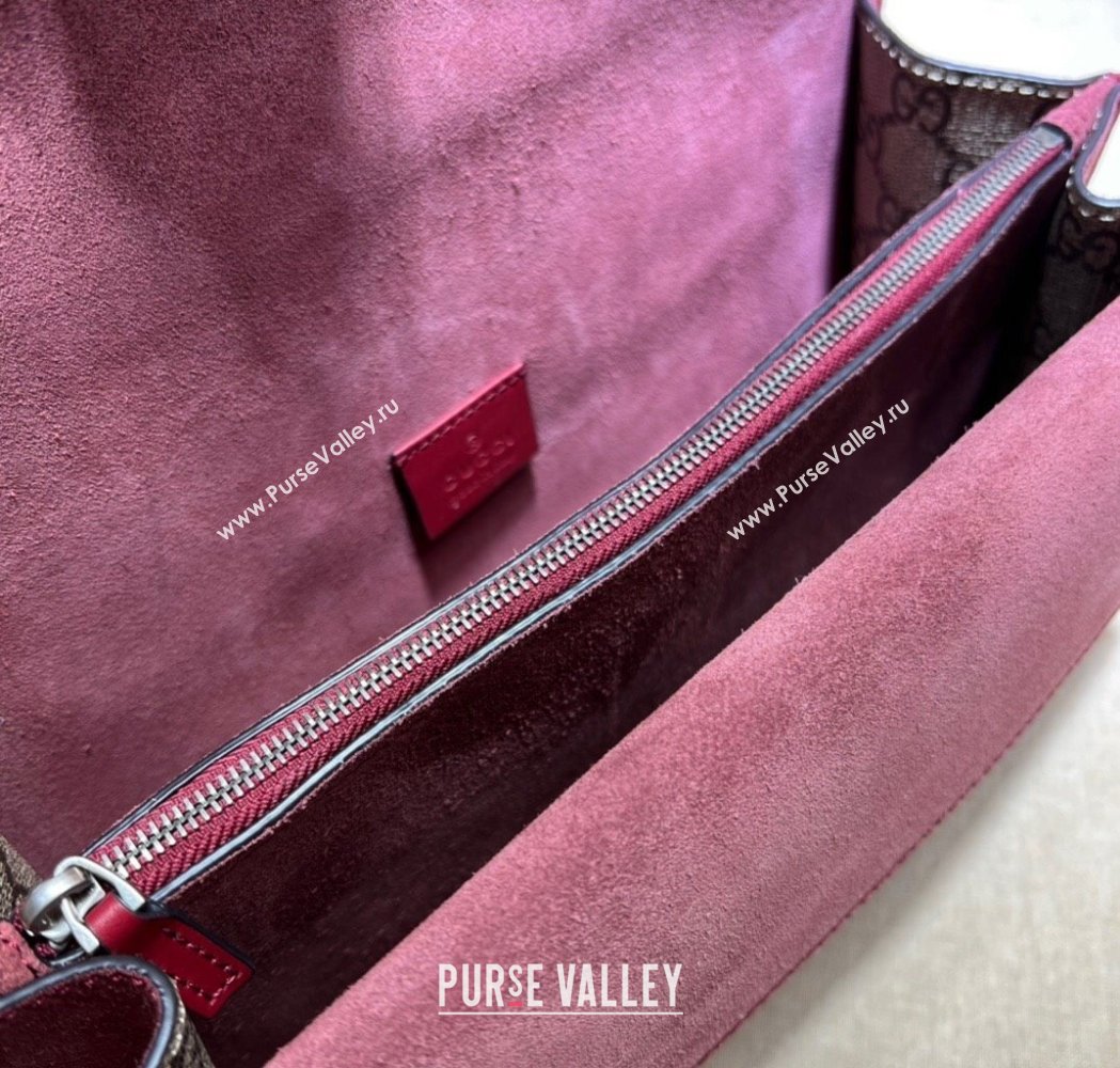 Gucci Dionysus Shoulder Bag in GG Canvas with Flora 400249 2025 (DLH-250210102)