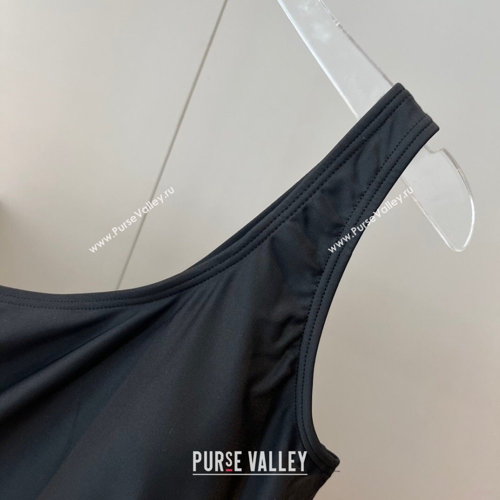 Gucci One-Piece Swimwear with One Strap Black 2025 0313 (WM-250313067)