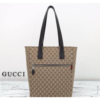 Gucci Mens GG Canvas Medium Tote bag Beige 2025 ‎834796 (DLH-250522045)