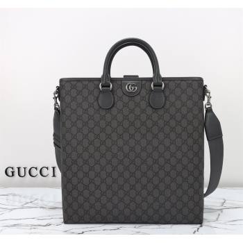 Gucci Mens GG Canvas Tote Bag Grey 2025 792118 (DLH-250522055)