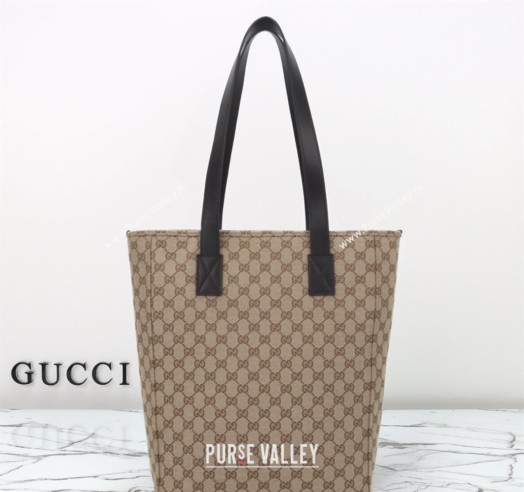 Gucci Mens GG Canvas Medium Tote bag Beige 2025 ‎834796 (DLH-250522045)