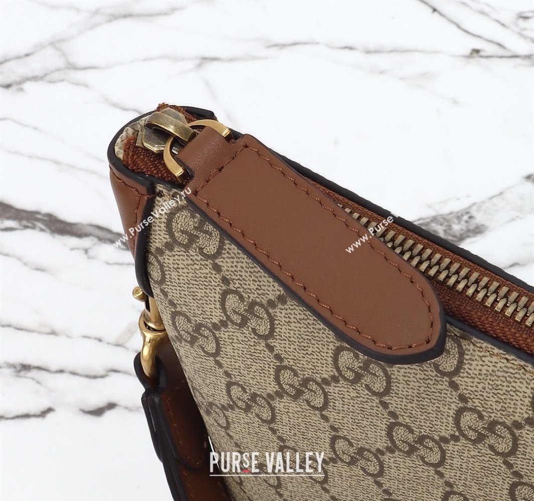 Gucci Mens GG Canvas Emblem Small Business Case Beige 2025 821156 (DLH-250522061)