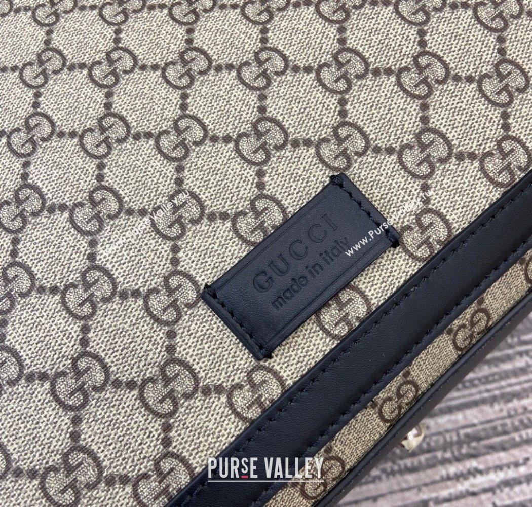 Gucci Large changing bag in GG Canvas Beige 2025 495909 (DLH-250630104)