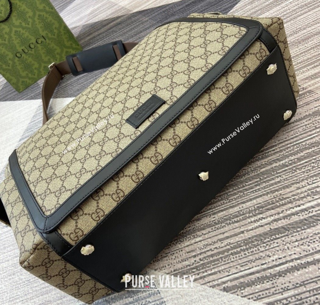 Gucci Large changing bag in GG Canvas Beige 2025 495909 (DLH-250630104)