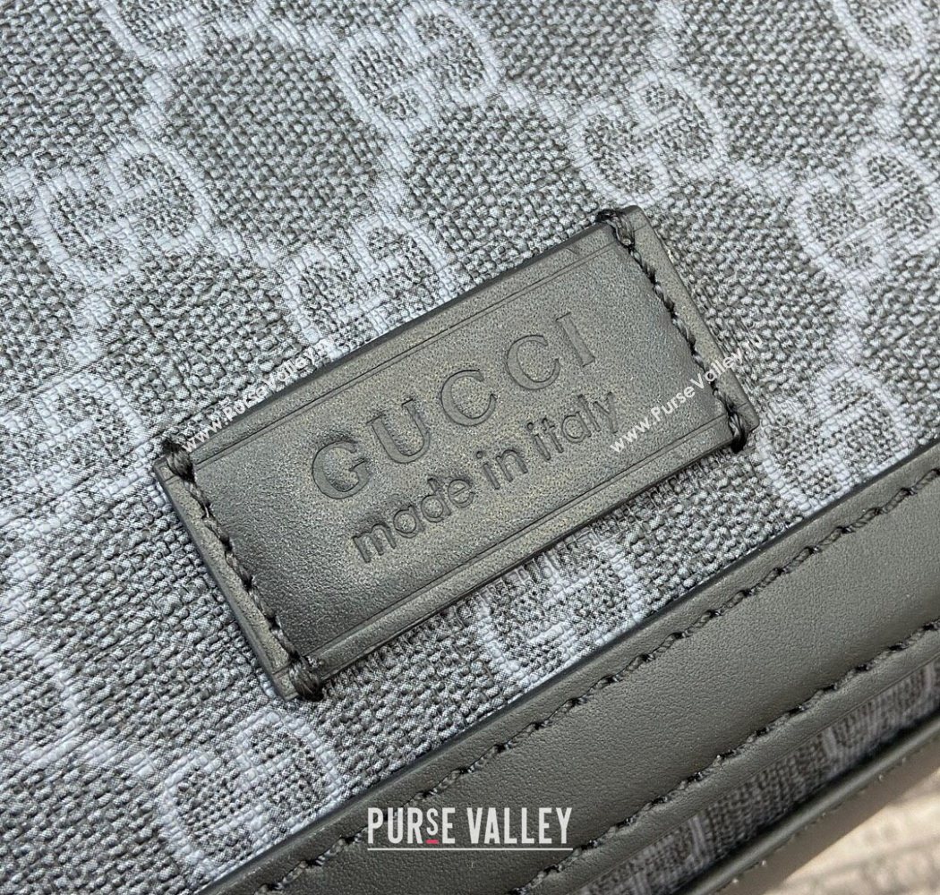 Gucci Large changing bag in GG Canvas Black 2025 495909 (DLH-250630105)