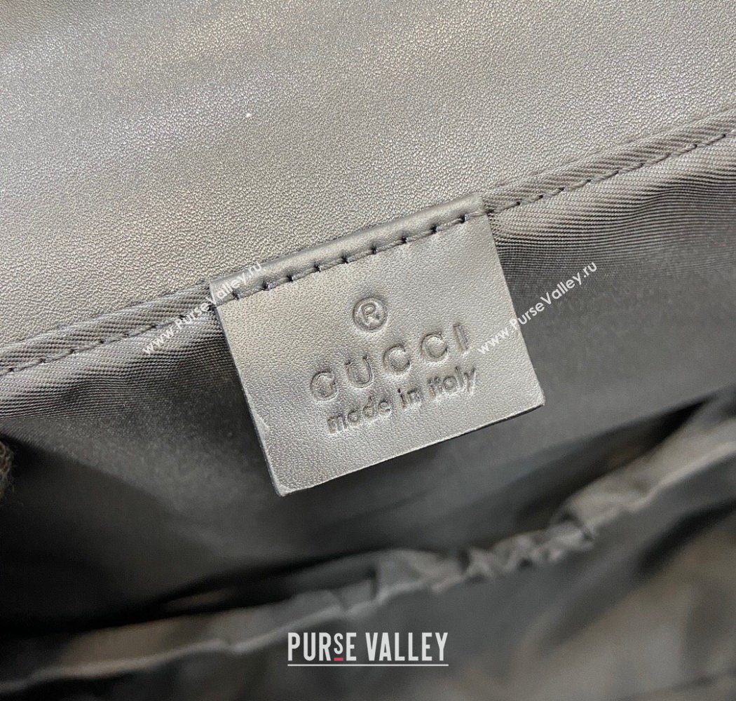 Gucci Large changing bag in GG Canvas Black 2025 495909 (DLH-250630105)