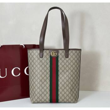 Gucci Ophidia GG Canvas medium tote bag beige/Brown 2025 834465 (DLH-250630067)