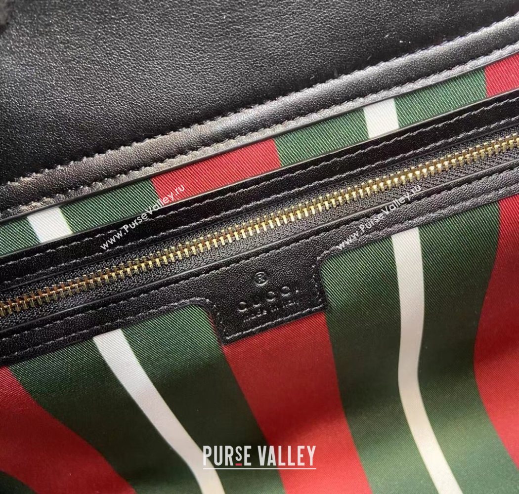 Gucci Padlock GG Canvas Large Handbag Black 2025 838991 (XLU-250630138)