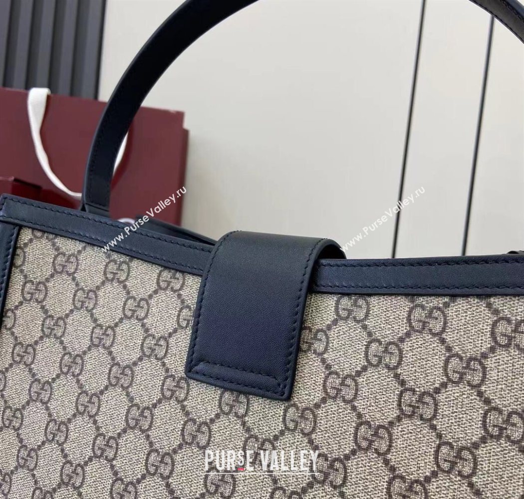 Gucci Padlock GG Canvas Large Handbag Black 2025 838991 (XLU-250630138)