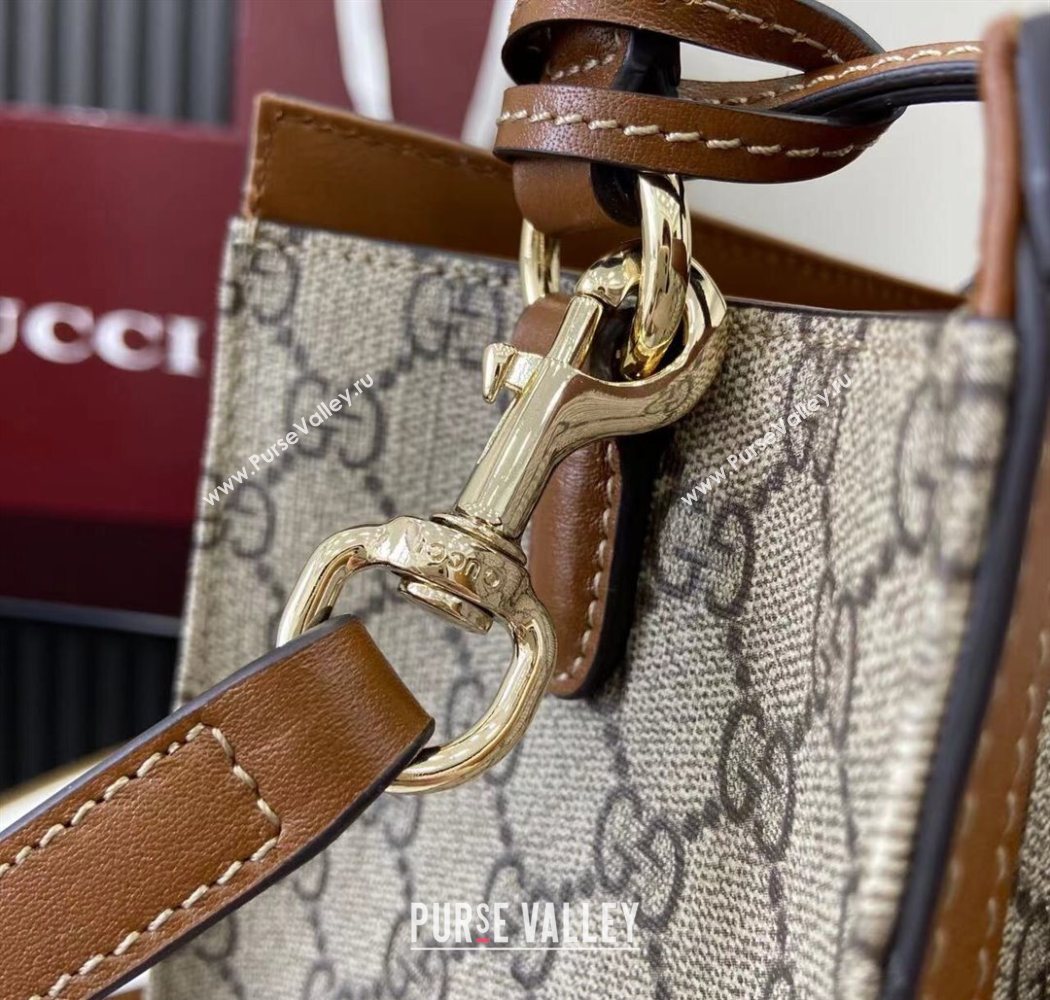 Gucci Padlock GG Canvas Large Handbag Brown 2025 838991 (XLU-250630139)