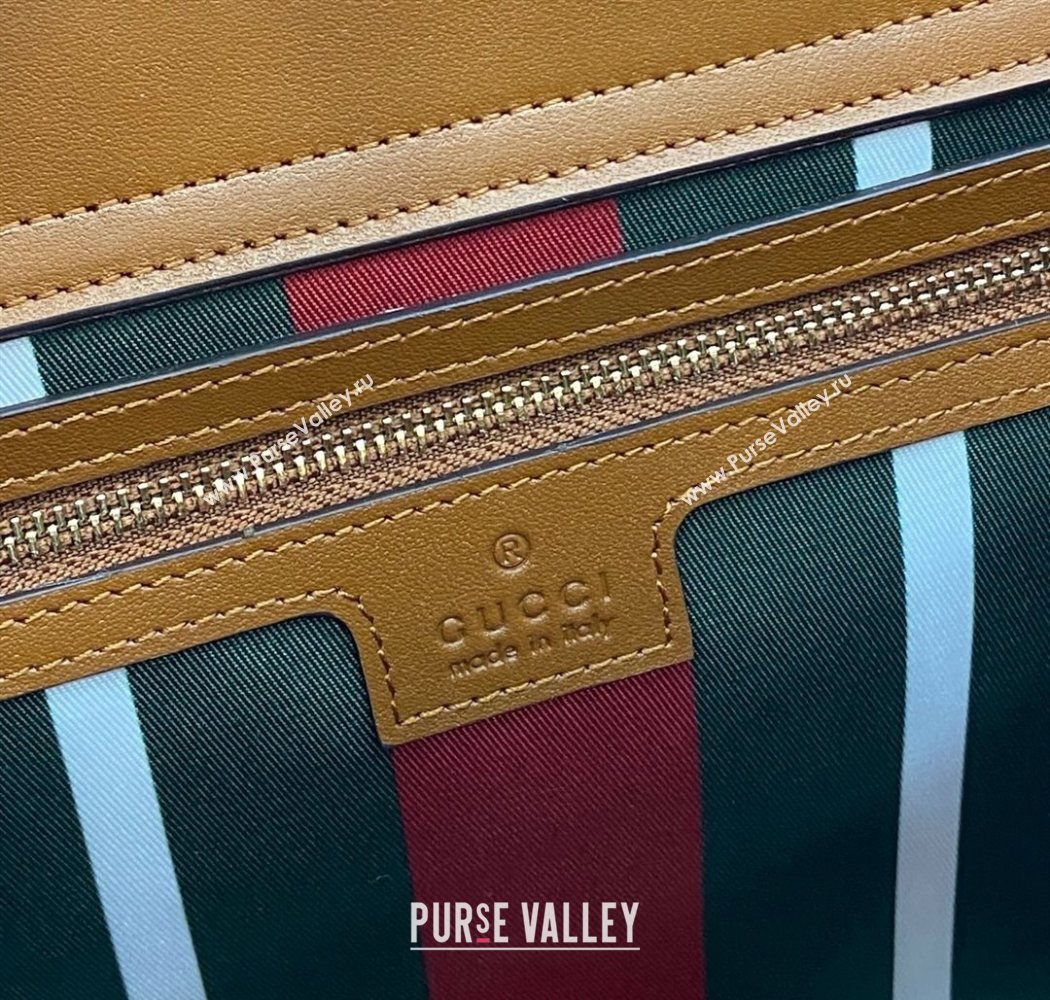 Gucci Padlock GG Canvas Large Handbag Brown 2025 838991 (XLU-250630139)