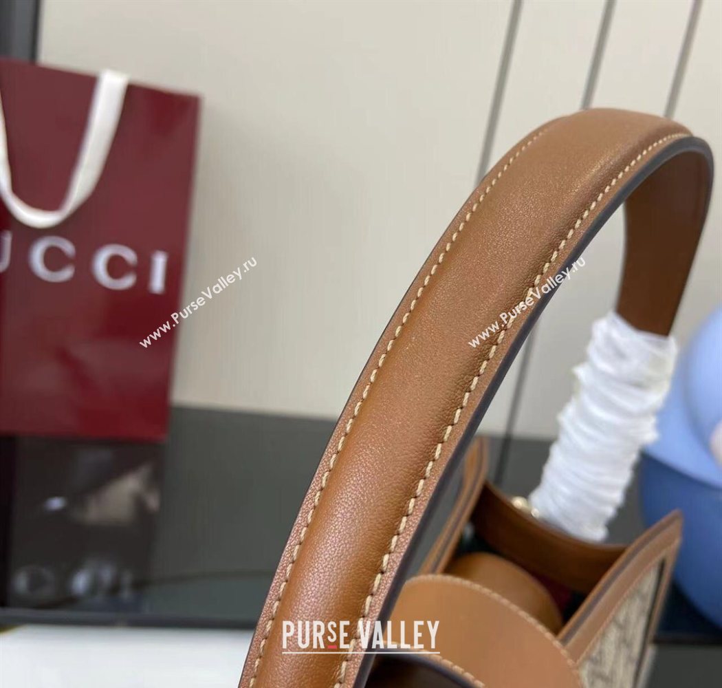 Gucci Padlock GG Canvas Large Handbag Brown 2025 838991 (XLU-250630139)