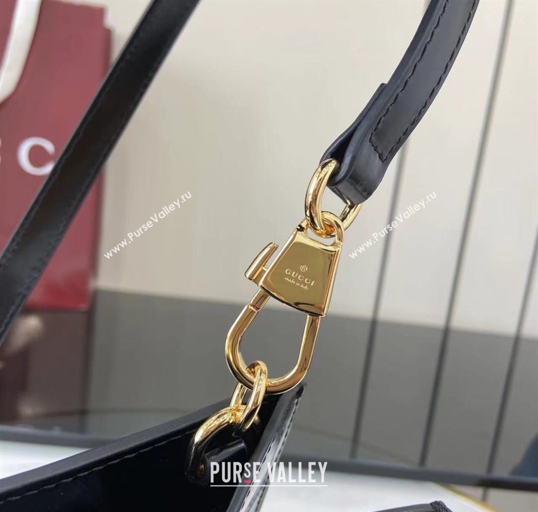 Gucci Diana Leather small tote bag Black 2025 832936 (XLU-250630133)