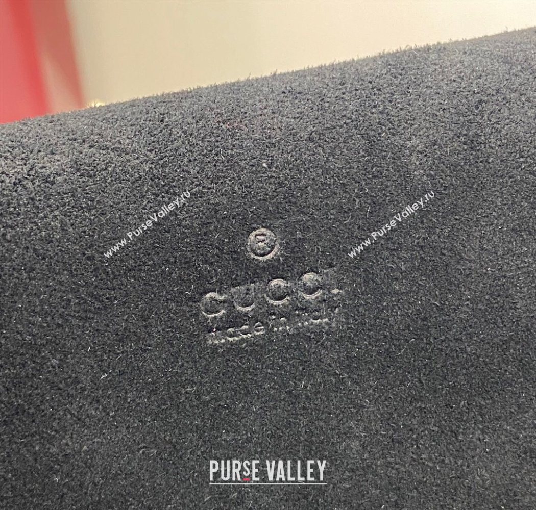 Gucci Dionysus medium shoulder bag in grainy leather Black 2025 795005 (XLU-250701015)