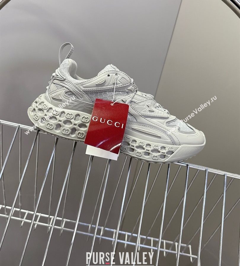 Gucci CUB3D Sneakers in Mix and Leather Grey 2025 828059 (MD-250712006)