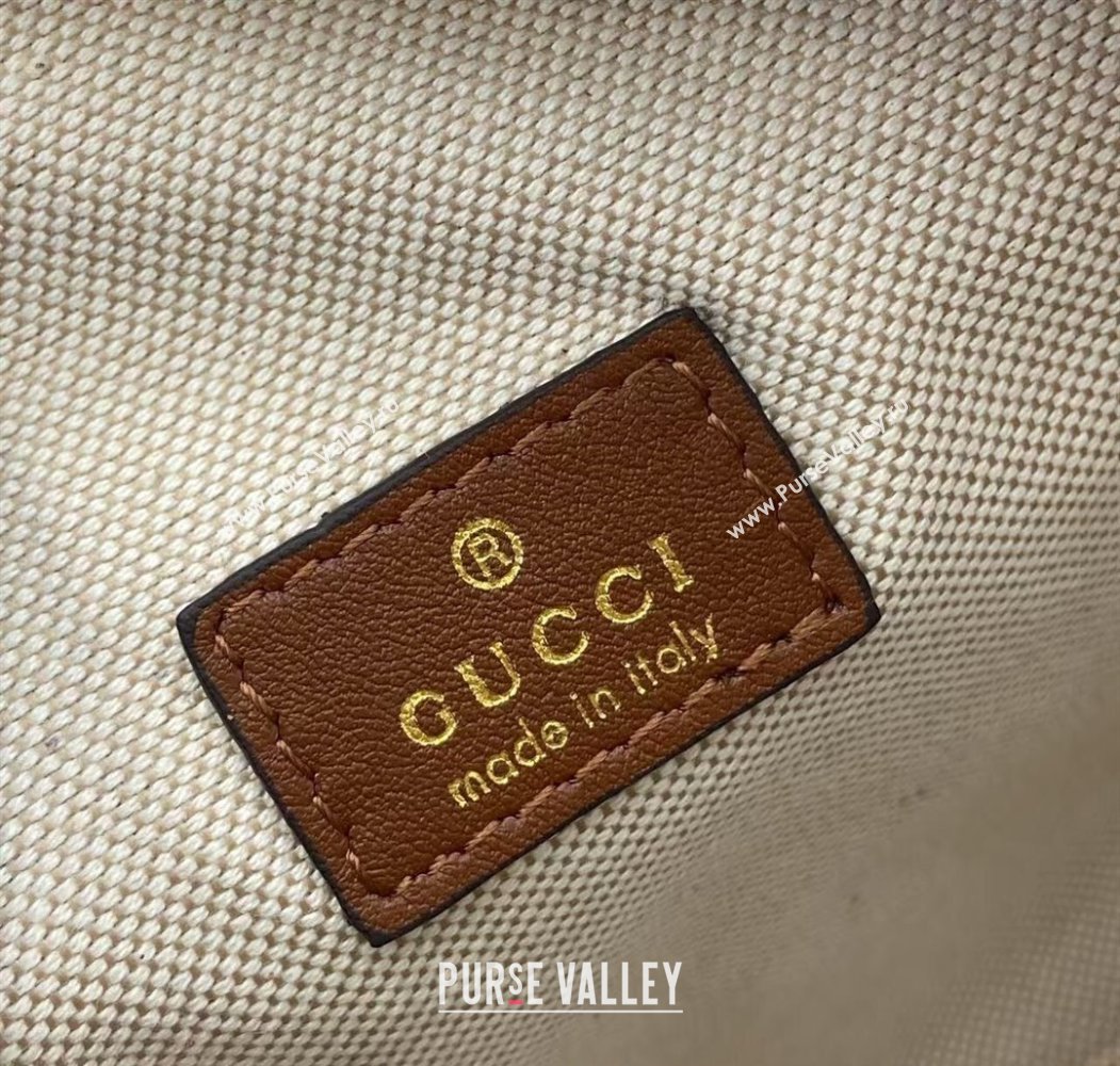 Gucci Mini GG Denim handbag Light Blue 2025 859975 (XLU-250807084)