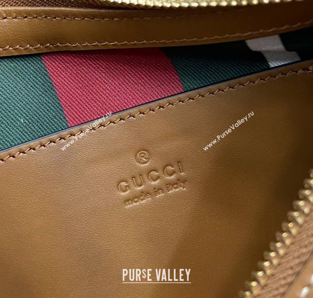 Gucci GG Emblem Canvas Small Shoulder Bag 2025 847450 (XLU-250807061)