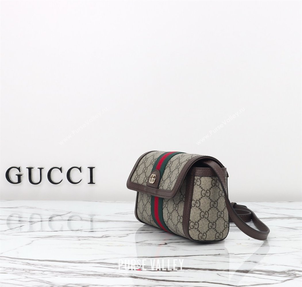 Gucci Ophidia GG Canvas mini shoulder bag 2025 838481 (DLH-250808061)