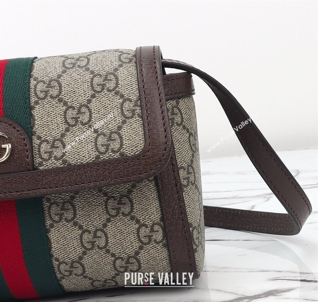 Gucci Ophidia GG Canvas mini shoulder bag 2025 838481 (DLH-250808061)