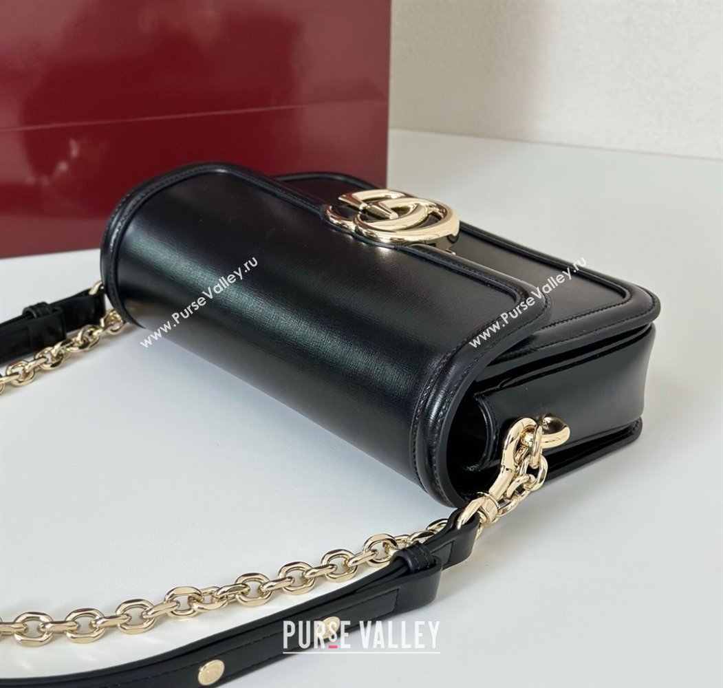 Gucci Go Leather small shoulder bag Black 2025 826761 (DLH-250808064)