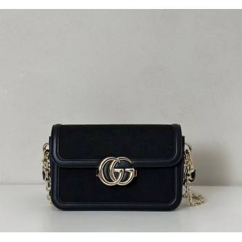Gucci Go GG Canvas shoulder bag Black 2025 826761 (DLH-250808065)