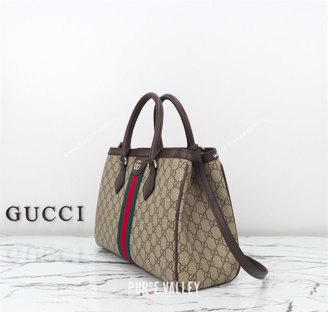 Gucci Ophidia GG Canvas medium tote bag 2025 836839 (DLH-250808077)