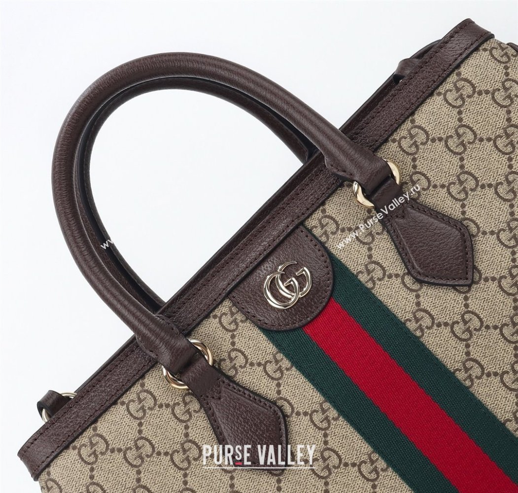 Gucci Ophidia GG Canvas medium tote bag 2025 836839 (DLH-250808077)