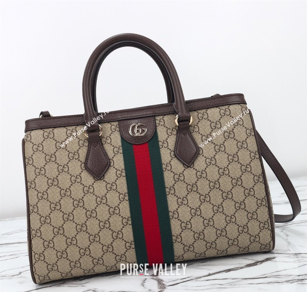 Gucci Ophidia GG Canvas medium tote bag 2025 836839 (DLH-250808077)