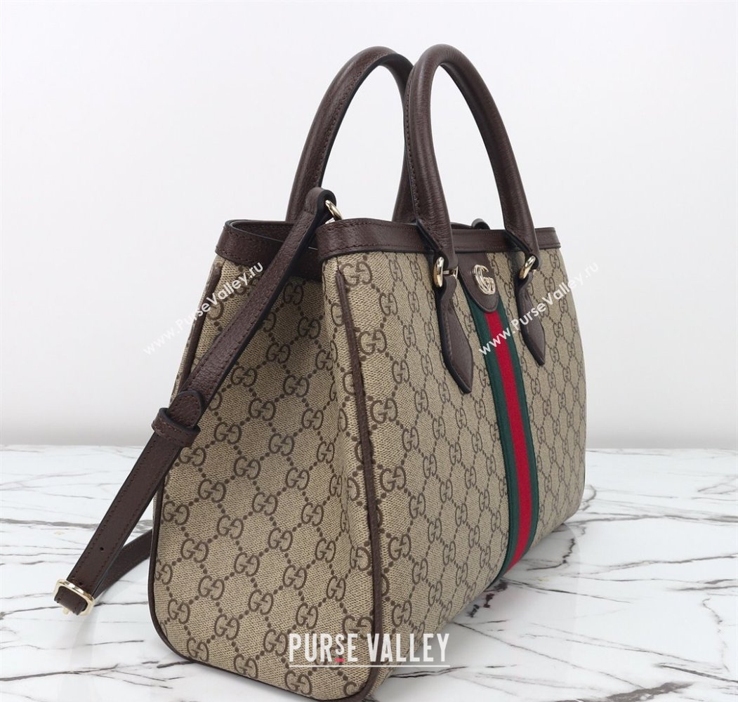 Gucci Ophidia GG Canvas medium tote bag 2025 836839 (DLH-250808077)
