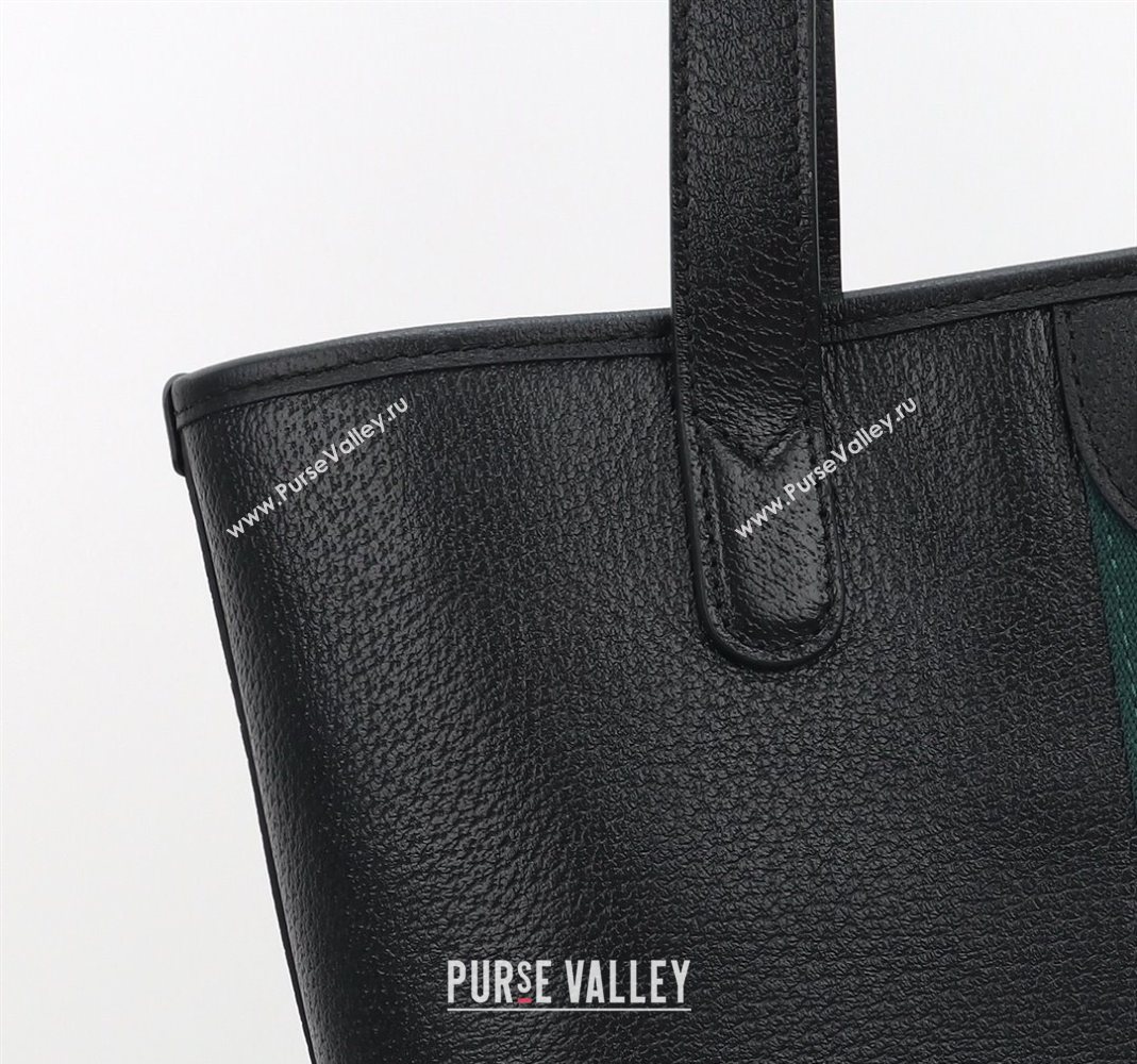 Gucci Ophidia Leather medium tote bag Black 2025 834465 (DLH-251125010)