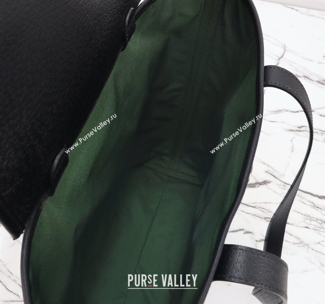 Gucci Ophidia Leather medium tote bag Black 2025 834465 (DLH-251125010)