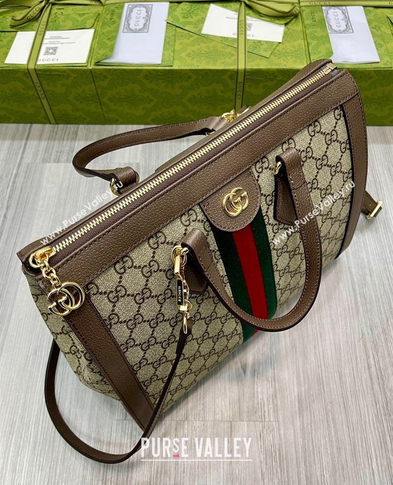 Gucci Ophidia Large GG Canvas Tote Bag 524537 2025 (DLH-250808090)