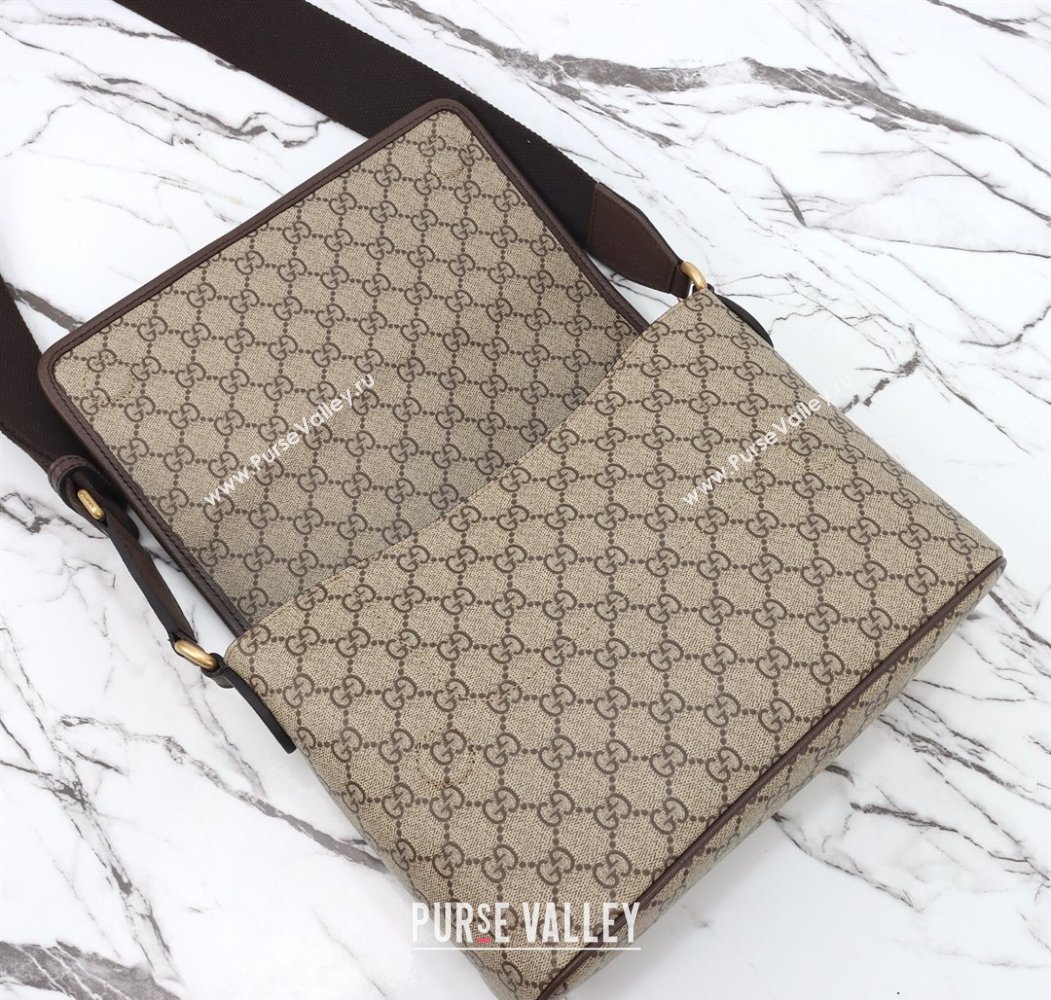 Gucci Mens Ophidia GG Canvas Medium messenger crossbody bag 2025 834467 (DLH-250808060)