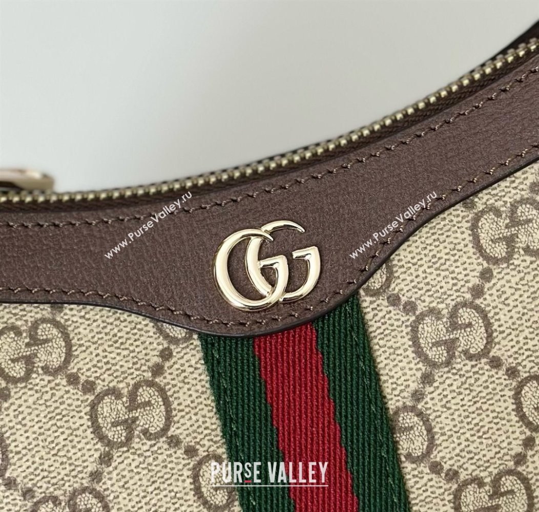 Gucci Ophidia GG Canvas mini shoulder bag Beige/Brown 2025 838465 (DLH-250930107)