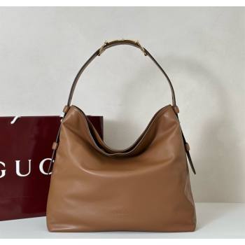 Gucci Beatrix Leather large tote bag Brown 2025 850546 (DLH-250930096)