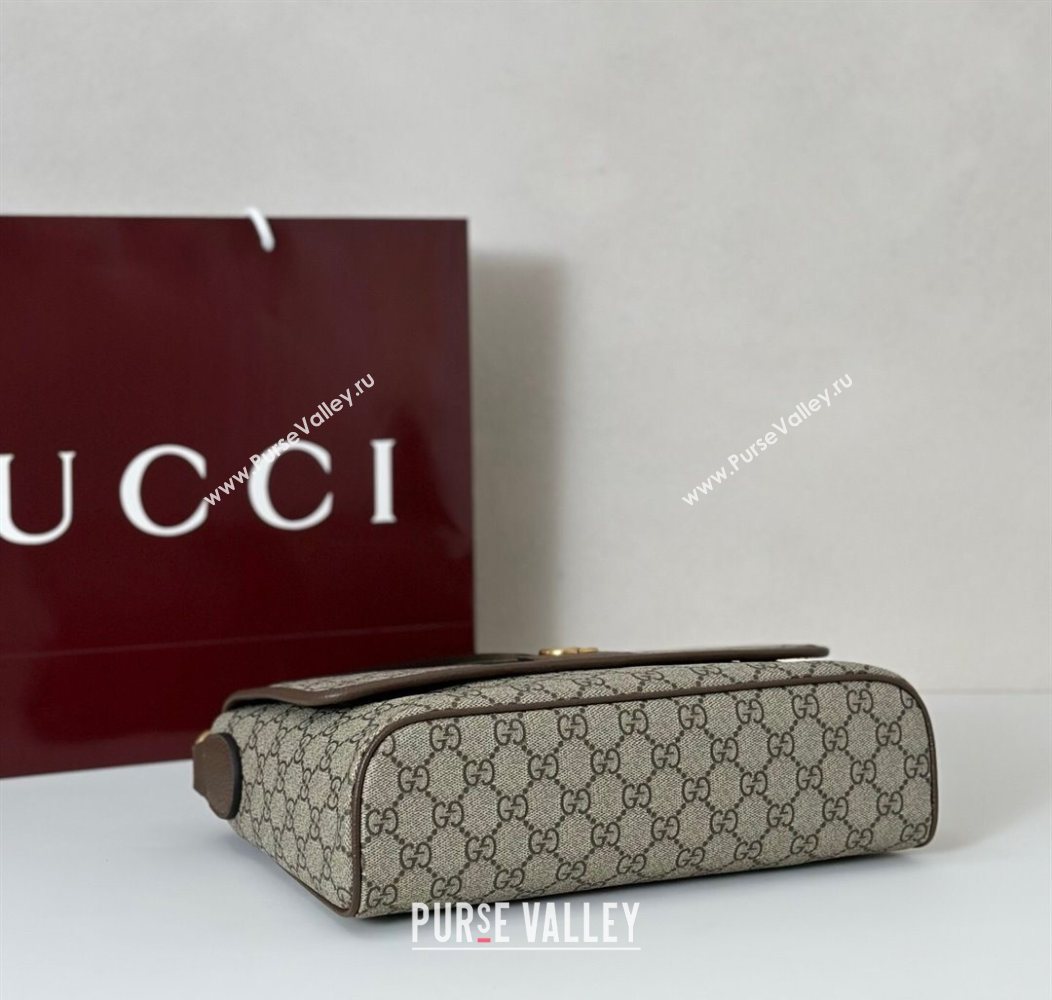 Gucci Mens Ophidia GG Canvas medium messenger bag 2025 834467 (DLH-250930109)